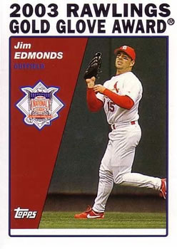2004 Topps #713 Jim Edmonds Front