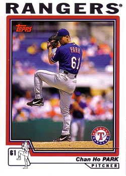 2004 Topps #9 Chan Ho Park Front