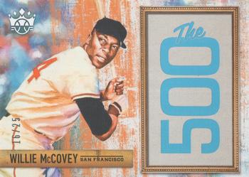 2018 Panini Diamond Kings - The 500 Holo Blue #500-WM Willie McCovey Front