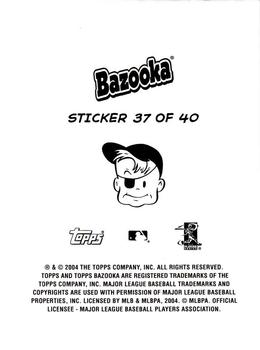 2004 Bazooka - 4-on-1 Stickers #37 Rodney Choy Foo / Craig Ansman / David Murphy / Matthew Moses Back