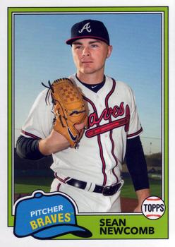 2018 Topps Archives #278 Sean Newcomb Front