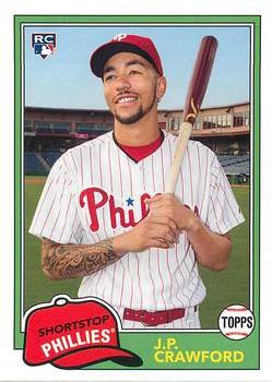 2018 Topps Archives #280 J.P. Crawford Front