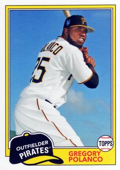 2018 Topps Archives #296 Gregory Polanco Front