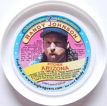 1999 FroZsnack's Highscreamers Lids - Orange Lid #NNO Randy Johnson Front