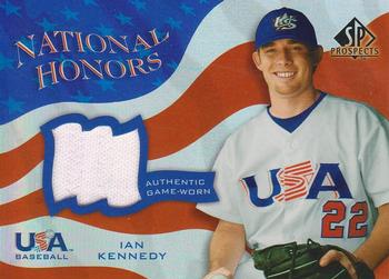 2004 SP Prospects - National Honors USA Jersey #NH-IK Ian Kennedy Front