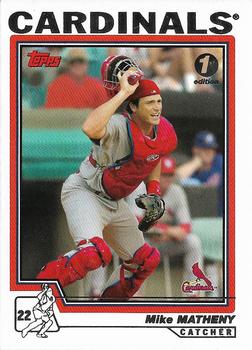 2004 Topps 1st Edition #6 Mike Matheny Front