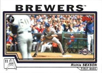 2004 Topps 1st Edition #29 Richie Sexson Front