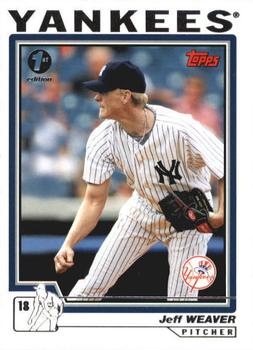 2004 Topps 1st Edition #33 Jeff Weaver Front