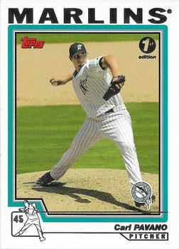 2004 Topps 1st Edition #48 Carl Pavano Front