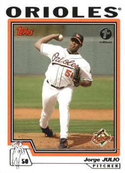 2004 Topps 1st Edition #212 Jorge Julio Front