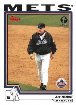 2004 Topps 1st Edition #285 Art Howe Front