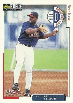 1998 Collector's Choice Atlanta Braves #12 Randall Simon Front