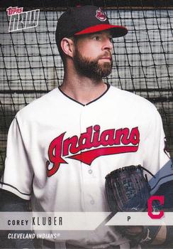 2018 Topps Now Road to Opening Day Cleveland Indians #OD-92 Corey Kluber Front