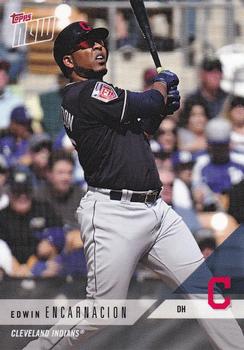 2018 Topps Now Road to Opening Day Cleveland Indians #OD-94 Edwin Encarnacion Front