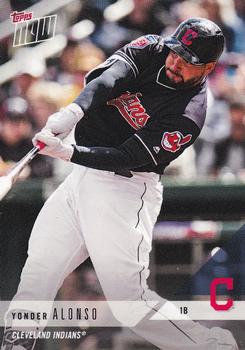 2018 Topps Now Road to Opening Day Cleveland Indians #OD-97 Yonder Alonso Front