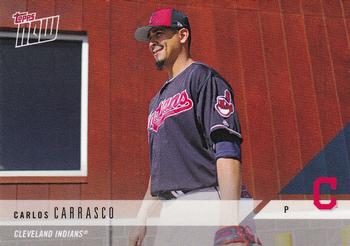 2018 Topps Now Road to Opening Day Cleveland Indians #OD-99 Carlos Carrasco Front