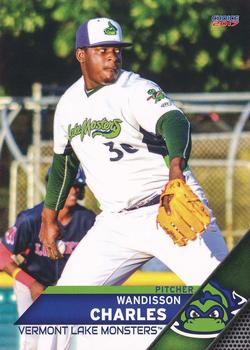 2017 Choice Vermont Lake Monsters #8 Wandisson Charles Front