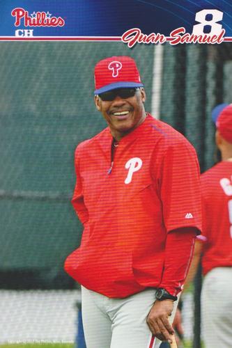 2017 Philadelphia Phillies #NNO Juan Samuel Front