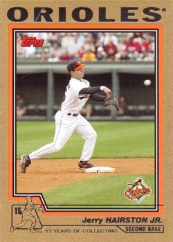 2004 Topps - Gold #79 Jerry Hairston Jr. Front