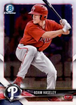 2018 Bowman - Chrome Prospects #BCP94 Adam Haseley Front