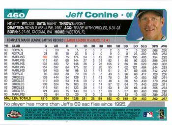 2004 Topps Chrome - Refractors #460 Jeff Conine Back