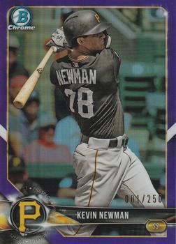 2018 Bowman - Chrome Prospects Purple Refractor #BCP17 Kevin Newman Front