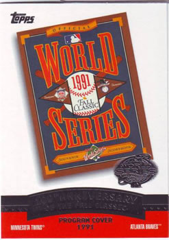 2004 Topps - Fall Classic Covers #FC1991 1991 World Series Front