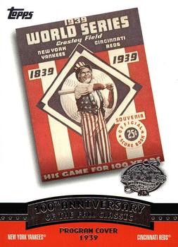 2004 Topps - Fall Classic Covers #FC1939 1939 World Series Front