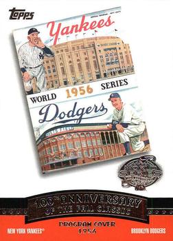 2004 Topps - Fall Classic Covers #FC1956 1956 World Series Front