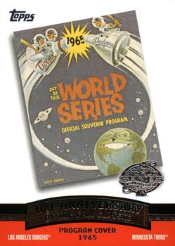 2004 Topps - Fall Classic Covers #FC1965 1965 World Series Front