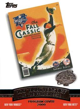 2004 Topps - Fall Classic Covers #FC2000 2000 World Series Front