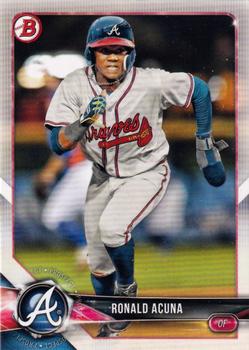 2018 Bowman - Prospects #BP1 Ronald Acuna Front