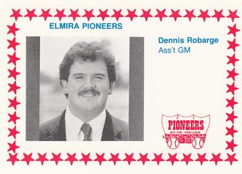 1988 Cain Elmira Pioneers #29 Dennis Robarge Front
