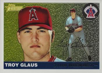 2004 Topps Heritage - Chrome #THC6 Troy Glaus Front