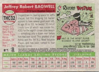2004 Topps Heritage - Chrome #THC32 Jeff Bagwell Back