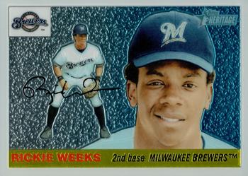 2004 Topps Heritage - Chrome #THC60 Rickie Weeks Front