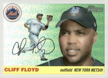 2004 Topps Heritage - Chrome Refractors #THC101 Cliff Floyd Front