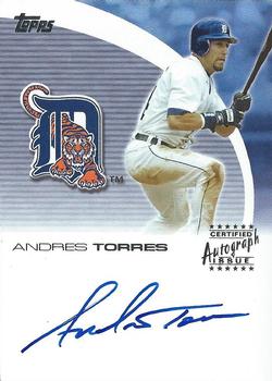 2004 Topps Opening Day - Autographs #AT Andres Torres Front