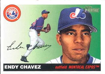 2004 Topps Heritage #15 Endy Chavez Front