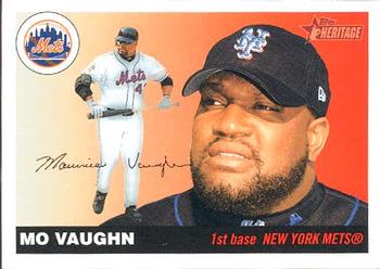 2004 Topps Heritage #54 Mo Vaughn Front