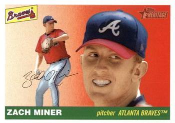 2004 Topps Heritage #123 Zach Miner Front