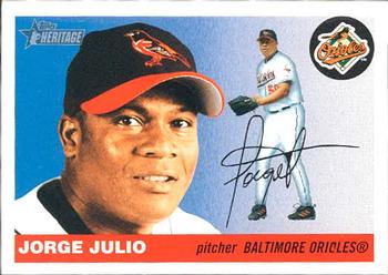 2004 Topps Heritage #179 Jorge Julio Front