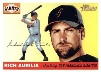 2004 Topps Heritage #194 Rich Aurilia Front