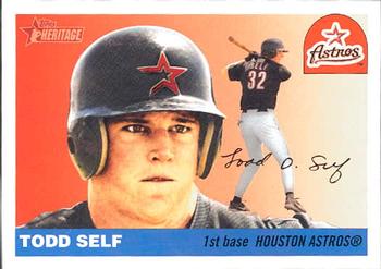 2004 Topps Heritage #339 Todd Self Front