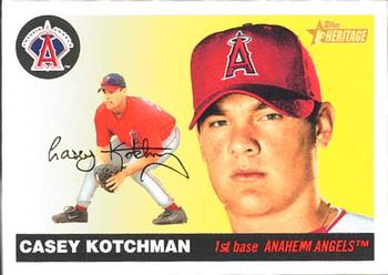 2004 Topps Heritage #383 Casey Kotchman Front
