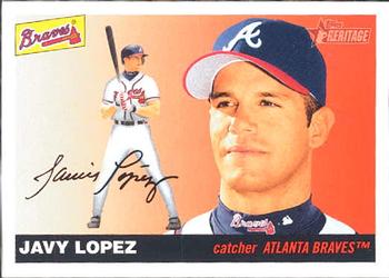 2004 Topps Heritage #404 Javy Lopez Front