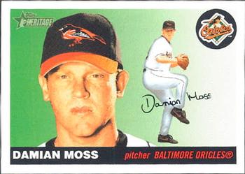 2004 Topps Heritage #405 Damian Moss Front