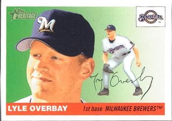 2004 Topps Heritage #450 Lyle Overbay Front