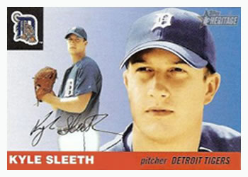 2004 Topps Heritage #403 Kyle Sleeth Front