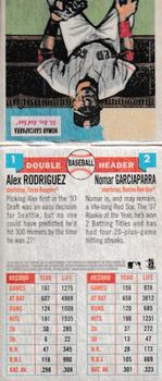 2004 Topps Heritage - Doubleheader #1-2 Alex Rodriguez / Nomar Garciaparra Back